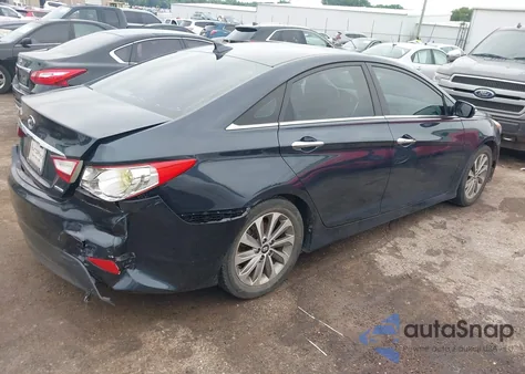2014 Hyundai Sonata Limited z USA, uszkodzony, nr VIN 5NPEC4AC6EH885960